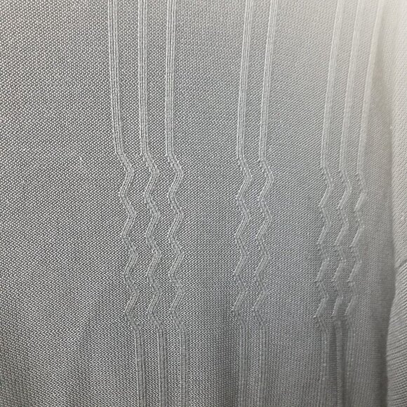 Axis black sweater men's 3xt long sleeve pullover cable weave cotton blend crew - Picture 4 of 11